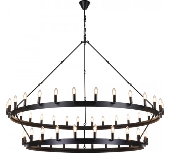 Изображение товара Подвесная люстра Citilux Смитсон замковая Черная CL470254