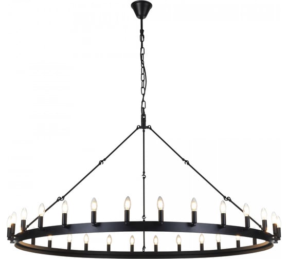 Изображение товара Подвесная люстра Citilux Смитсон замковая Черная CL470130