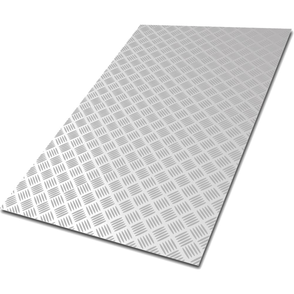 Алюминиевый рифленый лист квинтет МЕТАЛЛСЕРВИС профиль рифленый квинтет 20x20x1 5x1200 мм алюминий серый