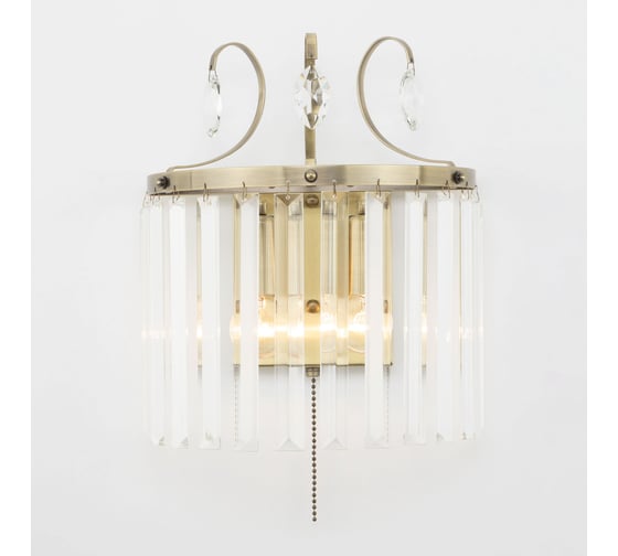 Изображение товара Хрустальное бра Citilux Инга с выключателем Бронза CL335323