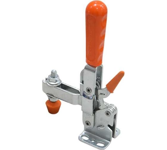 Изображение товара Прижим вертикальный со стопорной рукояткой KUKAMET, усилие 102 кг 211-1-L