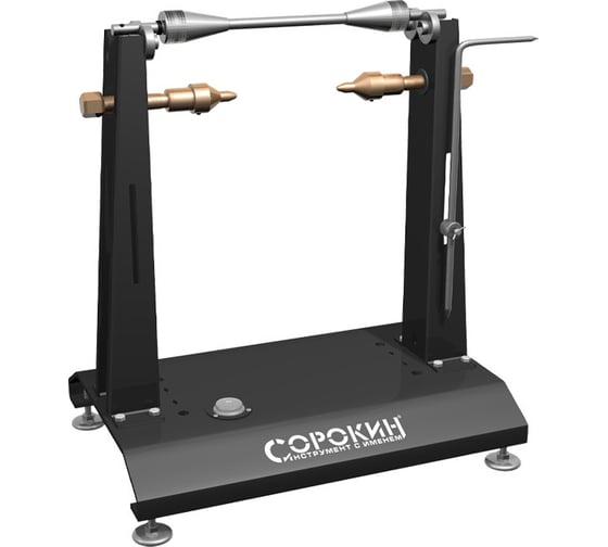 Изображение товара Механический балансировочный стенд для мотоколёс 450 мм Сорокин 15.80