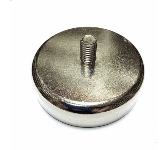 Изображение товара Магнитное крепление Проф-Магнит под гайку С60, в комплекте с шайбой и гайкой М8, сцепление 113 кг - 1 шт. PMYP-C-60