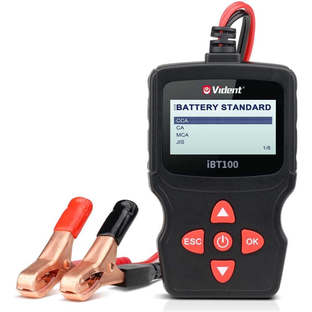 Аккумуляторной тестер батареи VIDENT тестер батарей aneng с жк дисплеем индекса мощности для cdn aa aaa 9v 1 5v кнопка проверки батарейки бытовые батареи детектор мощности
