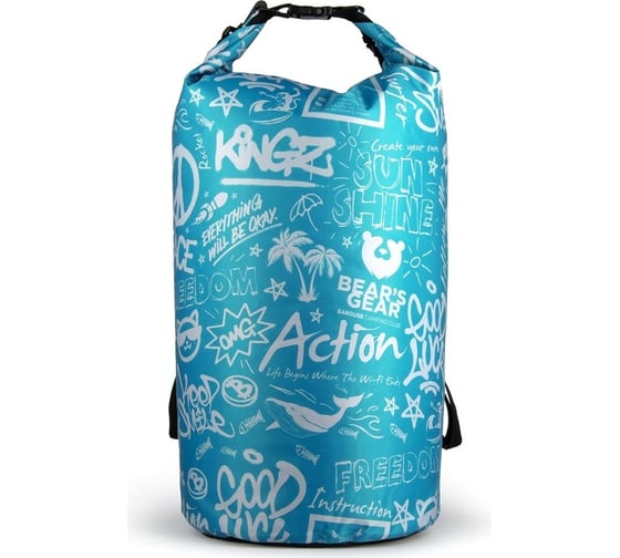 Изображение товара Гермомешок BAROUGE 50 л голубой, 30см/65см BCG-111/50 BAROUGE BCG-111 50 л/голубой