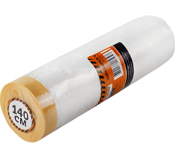 Изображение товара Пленка защитная с клеящей лентой 1.4x15 м ШАБАШКА 228544