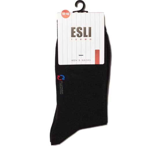 Изображение товара Мужские носки ESLI thermo 15с-26спе, р.44-45, черный 1001330510050012000