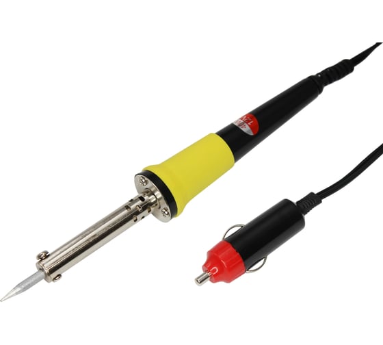 Изображение товара Паяльник со штекером прикуривателя автомобиля 40W, 12V REXANT 12-0184