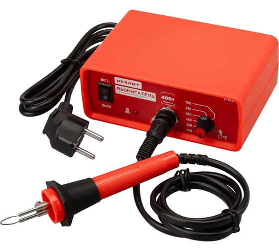 Изображение товара Универсальный выжигательный прибор с функцией термоконтроля 220В 40Вт REXANT 12-0142