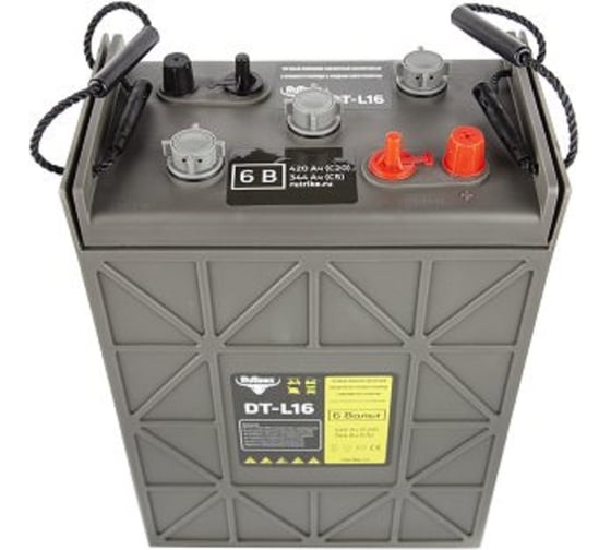 Изображение товара Тяговый WET аккумулятор Rutrike DTL16 (L16H-AC) 6V275A/H C3 024201
