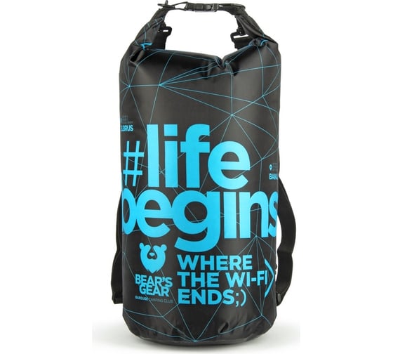 Изображение товара Гермомешок BAROUGE 27см/60смBCG-110/50 BCG-110 30 л/черный