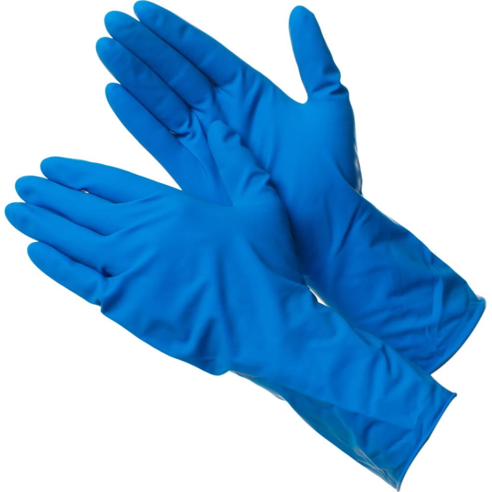 Латексные перчатки Gward, размер M, цвет синий