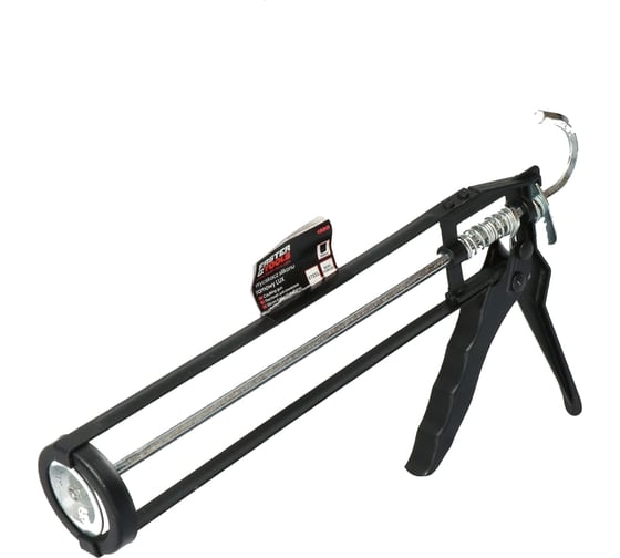 Изображение товара Пистолет для силиконового герметика FASTER TOOLS lux рамообразный, 225 мм 1520