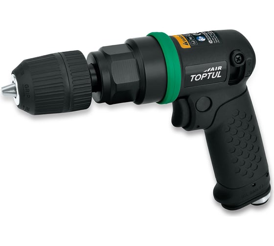 Изображение товара Пневматическая реверсивная дрель TOPTUL 10 мм, 2000 об/мин KAQA1220