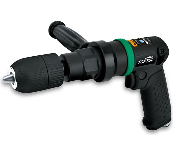 Изображение товара Пневматическая реверсивная дрель TOPTUL 13 мм, 500 об/мин KAQA1650
