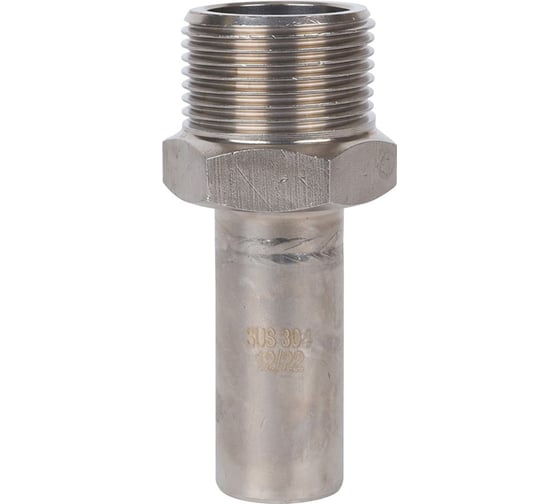 Изображение товара Переходная вставка ROMMER Rss-0024-001834 нпр-нр, 18x3/4, из нержавеющей стали, прессовой RG0091KSNP8MEG