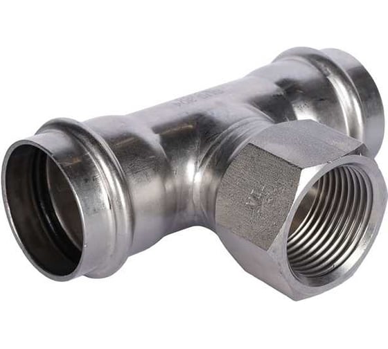 Изображение товара Тройник-переходник ROMMER впр-вр, 28x1, из нержавеющей стали, прессовой Rss-0015-000281 RG0091KSNOPEB7