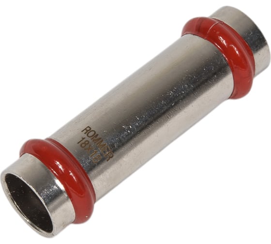 Изображение товара Надвижная муфта ROMMER Rss-0019-000018 впр, 18 из нержавеющей стали, прессовой RG0091KSNOVHKH