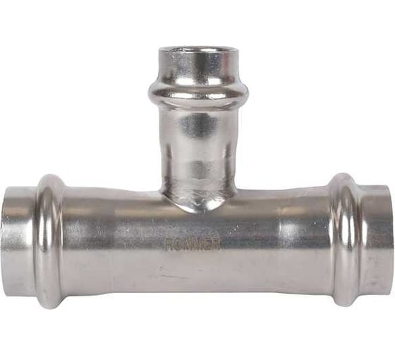Изображение товара Переходной тройник ROMMER впр, 35x15x35, из нержавеющей стали, прессовой Rss-0014-351535 RG0091KSNOMU2L