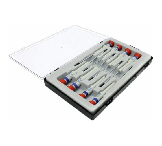 Изображение товара Набор прецизионных отверток (8 предметов) KING TONY 32118MR