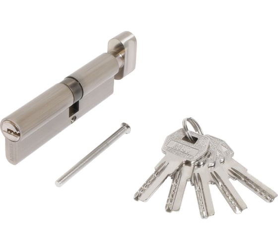 Изображение товара Цилиндровый механизм Стандарт MAX 100 (55x45В), SN, 5 кл. перф., ключ/верт. 14803