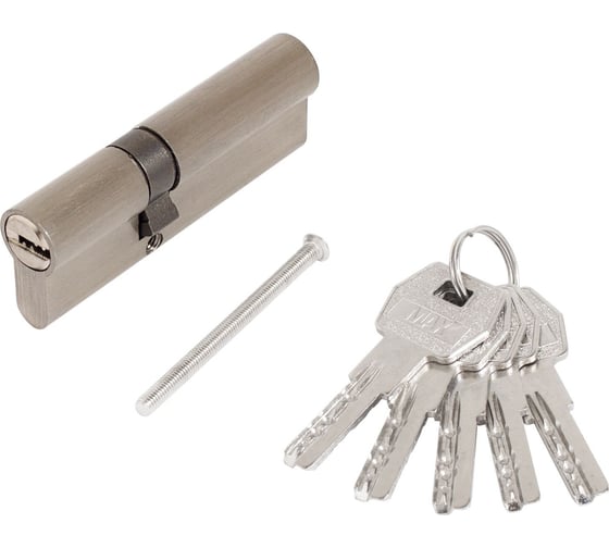 Изображение товара Цилиндровый механизм Стандарт MAX 90 (35x55), SN, 5 кл. перф., ключ/ключ 14794