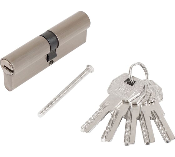 Изображение товара Цилиндровый механизм Стандарт MAX 90 (45x45), SN, 5 кл. перф., ключ/ключ 14792