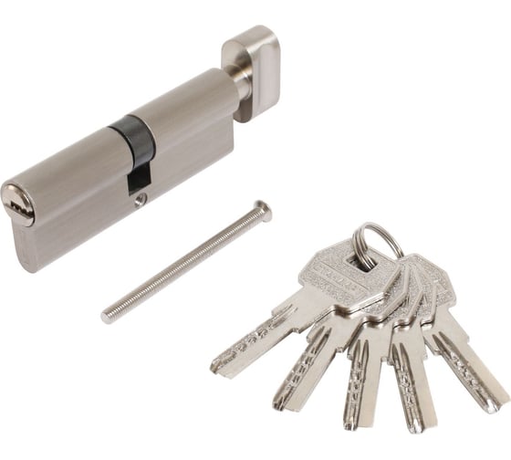 Изображение товара Цилиндровый механизм Стандарт MAX 90 (45x45В), SN, 5 кл. перф., ключ/верт. 14799