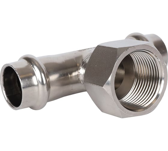 Изображение товара Тройник-переходник ROMMER впр-вр, 18x3/4, из нержавеющей стали, прессовой Rss-0015-001834 RG0091KSNOOM32