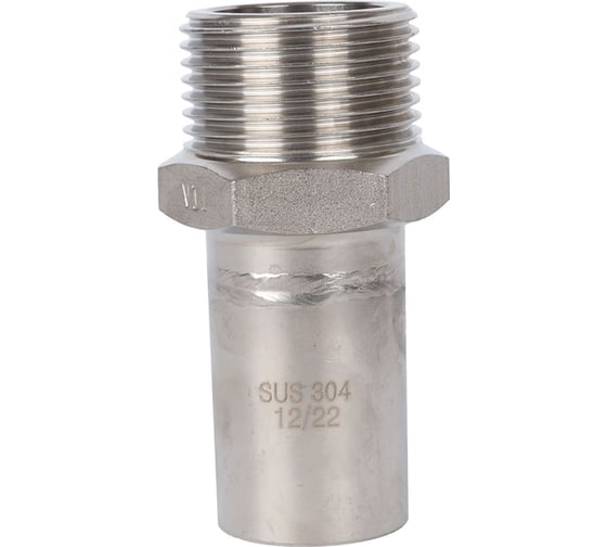 Изображение товара Переходная вставка ROMMER Rss-0024-002234 нпр-нр, 22x3/4, из нержавеющей стали, прессовой RG0091KSNP9TMM