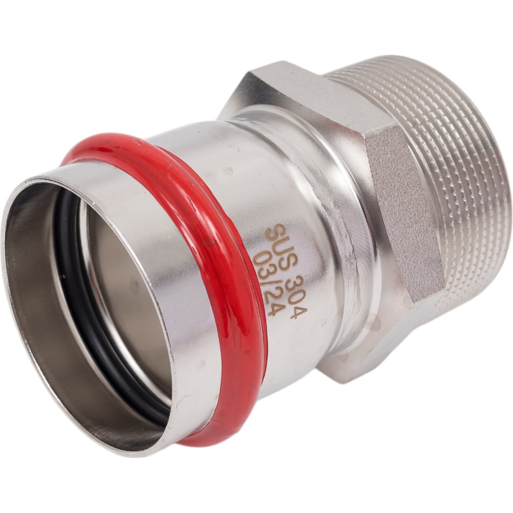 Изображение товара Переходник ROMMER Rss-0021-000542 из нержавеющей стали, прессовой RG0091KSNP4IDK, 54x2