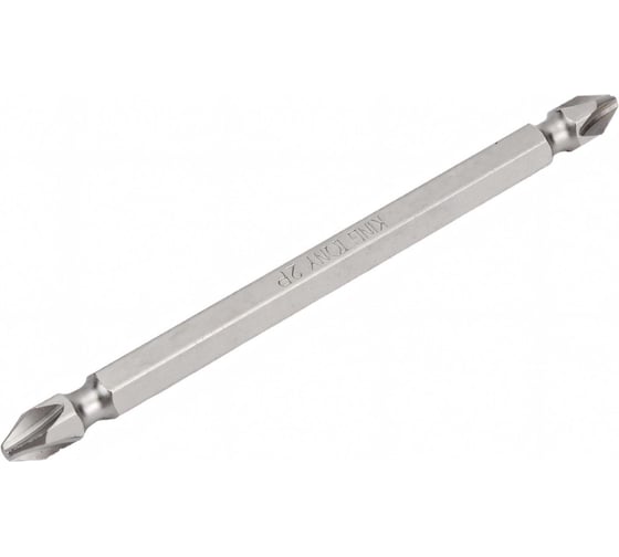 Изображение товара Вставка бита торцевая двусторонняя 1/4", Phillips, PH2, L = 100 мм KING TONY 151002P