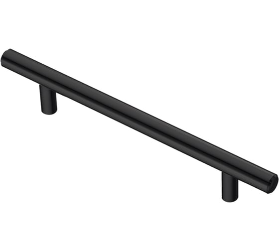 Изображение товара Ручка-рейлинг Kerron ø10 мм, 128 мм, матовый черный R-3010-128 BL