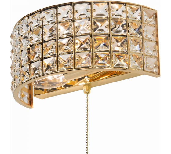 Изображение товара Бра Citilux Портал хрустальное с выключателем Золото CL324302