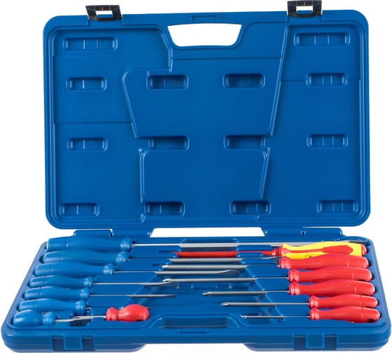 Изображение товара Набор отверток в кейсе (14 предметов) KING TONY 35114MR