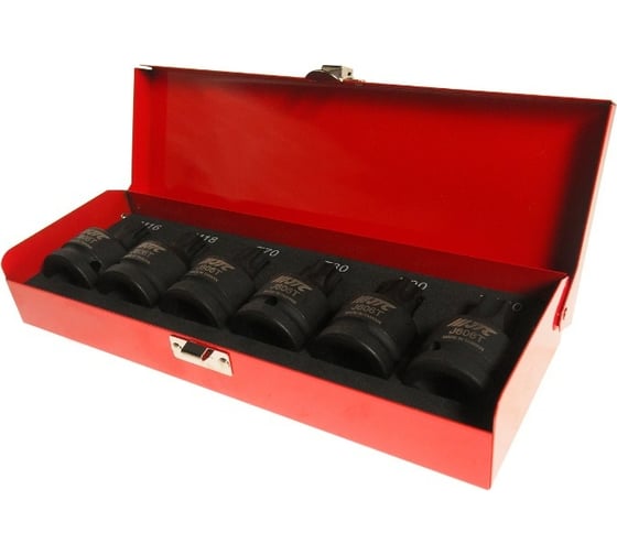 Изображение товара Набор ударных головок HEX 3/4 T70-M18 6 шт JTC J606T