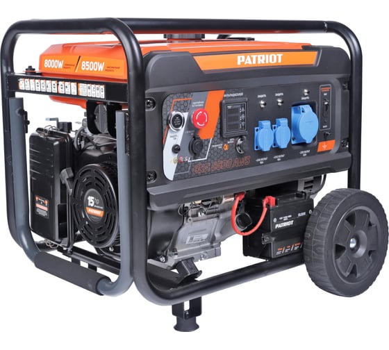Изображение товара Бензиновый генератор Patriot GRA 8500AWS 472102185