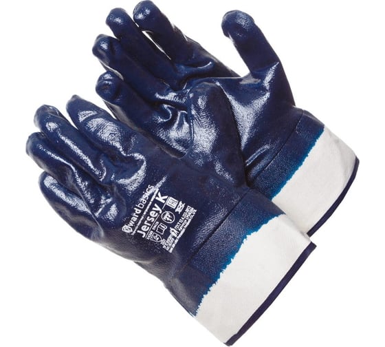 Изображение товара Перчатки c полным нитриловым покрытием Gward Jersey-K, манжет-крага, р. XXL 12 пар CPU5204/XXL