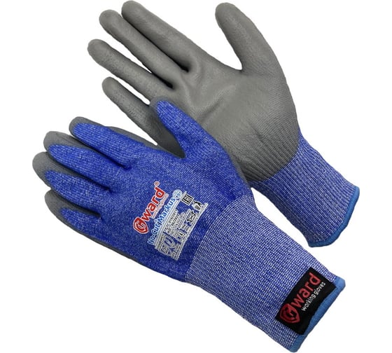 Изображение товара Перчатки Gward No-Cut Markus из HPPE-нити, со стекловолокном, с полиуретановым покрытием, р. XL 12 пар PU5C/XL