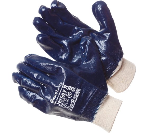 Изображение товара Перчатки c полным нитриловым покрытием Jersey-R манжет-резинка, р.XXL 12 пар CPU5202/XXL