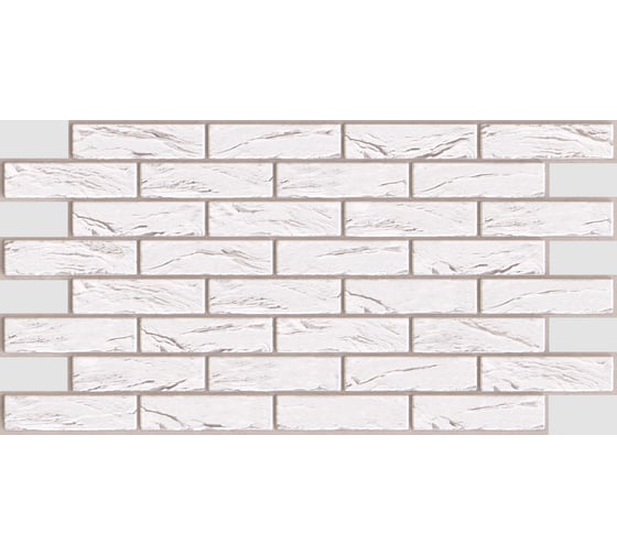 Изображение товара Панель пвх Регул кирпич "лофт" белый 0.4 мм, 1 шт. 551лб