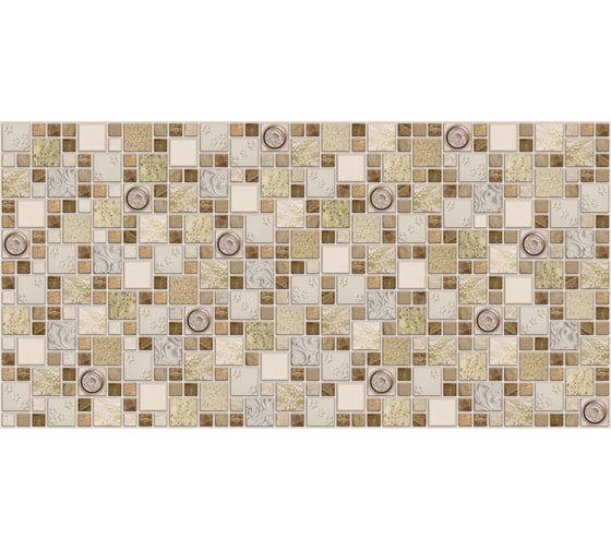 Изображение товара Панель пвх Регул мозаика "ракушка песчаная" 0.3 мм, 1 шт. 547рп