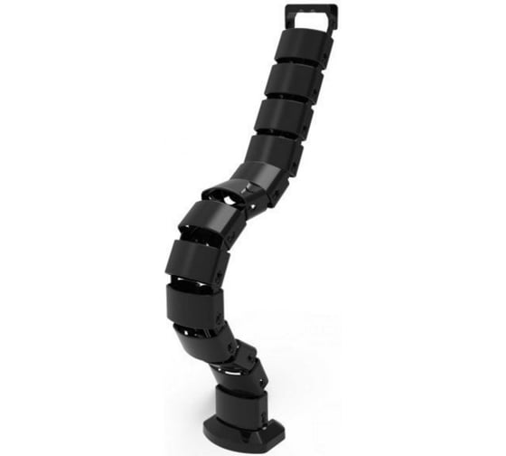 Изображение товара Вертикальный гибкий кабельный канал NE-AD (1/14), 680-800 мм, черный 3580-S