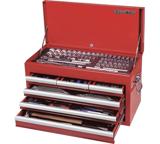 Изображение товара Универсальный набор инструментов 219 предметов KING TONY 911-000CR