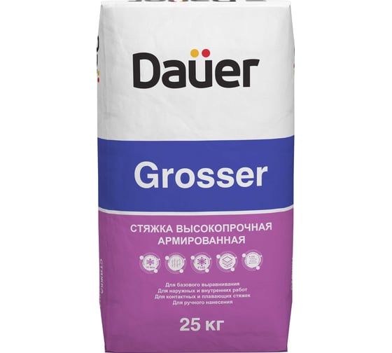 Изображение товара Ровнитель для пола Dauer 25 кг Grosser 25