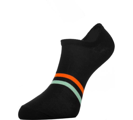 Изображение товара Мужские носки CHOBOT 42-115, р. 43-45, 405 черный-мята-оранжевый 1001331740041361405