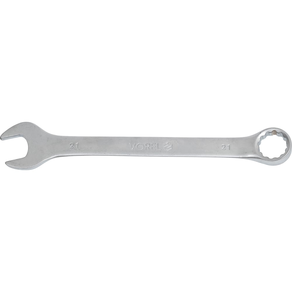 Изображение товара Комбинированный ключ VOREL САТИН 21 мм CrV профессиональный полумиллиметровый