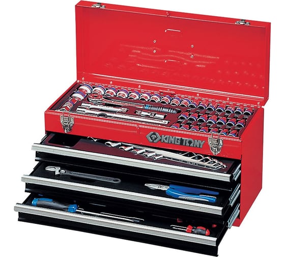 Изображение товара Универсальный набор инструментов 69 предметов KING TONY 901-069MR01