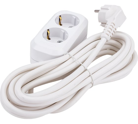 Изображение товара Удлинитель UNIVersal е-302а пвс 3/1,5 2гн. с заземлением, длина 5м (еврослот) 1719