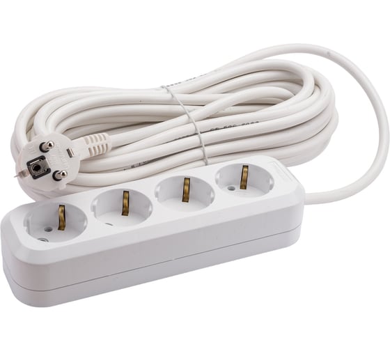 Изображение товара Удлинитель UNIVersal е-304а пвс 3/1,5 4гн. с заземлением, длина 10м (еврослот) 1733